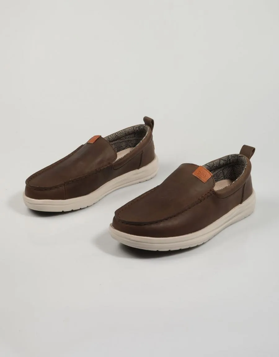  sports shoes DUDE Wally en Brown 83844