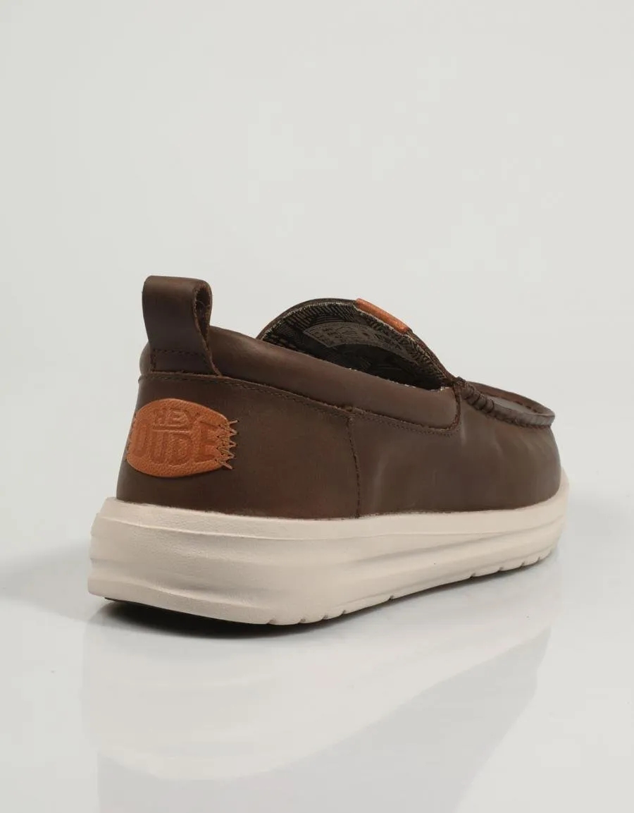  sports shoes DUDE Wally en Brown 83844