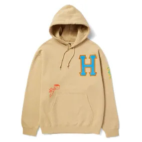 Sudadera HUF: Fly Die PO Hoodie (Oatmeal)