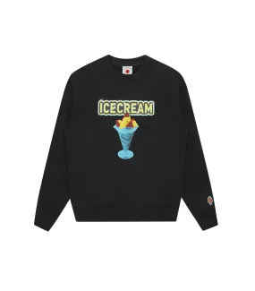 SUNDAE CREWNECK - BLACK