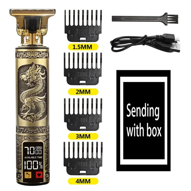 T9 0mm Professional Hair Clipper Beard Trimmer