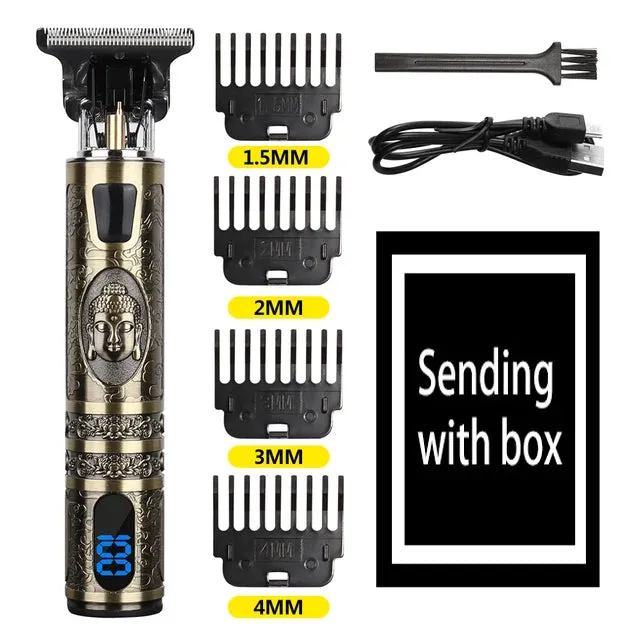 T9 0mm Professional Hair Clipper Beard Trimmer