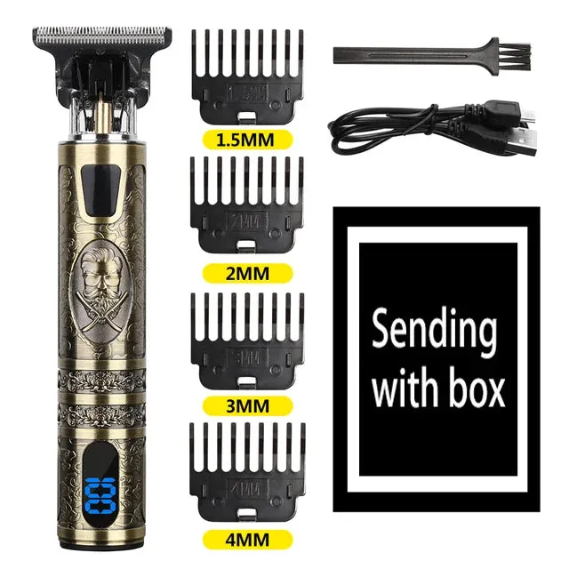 T9 0mm Professional Hair Clipper Beard Trimmer