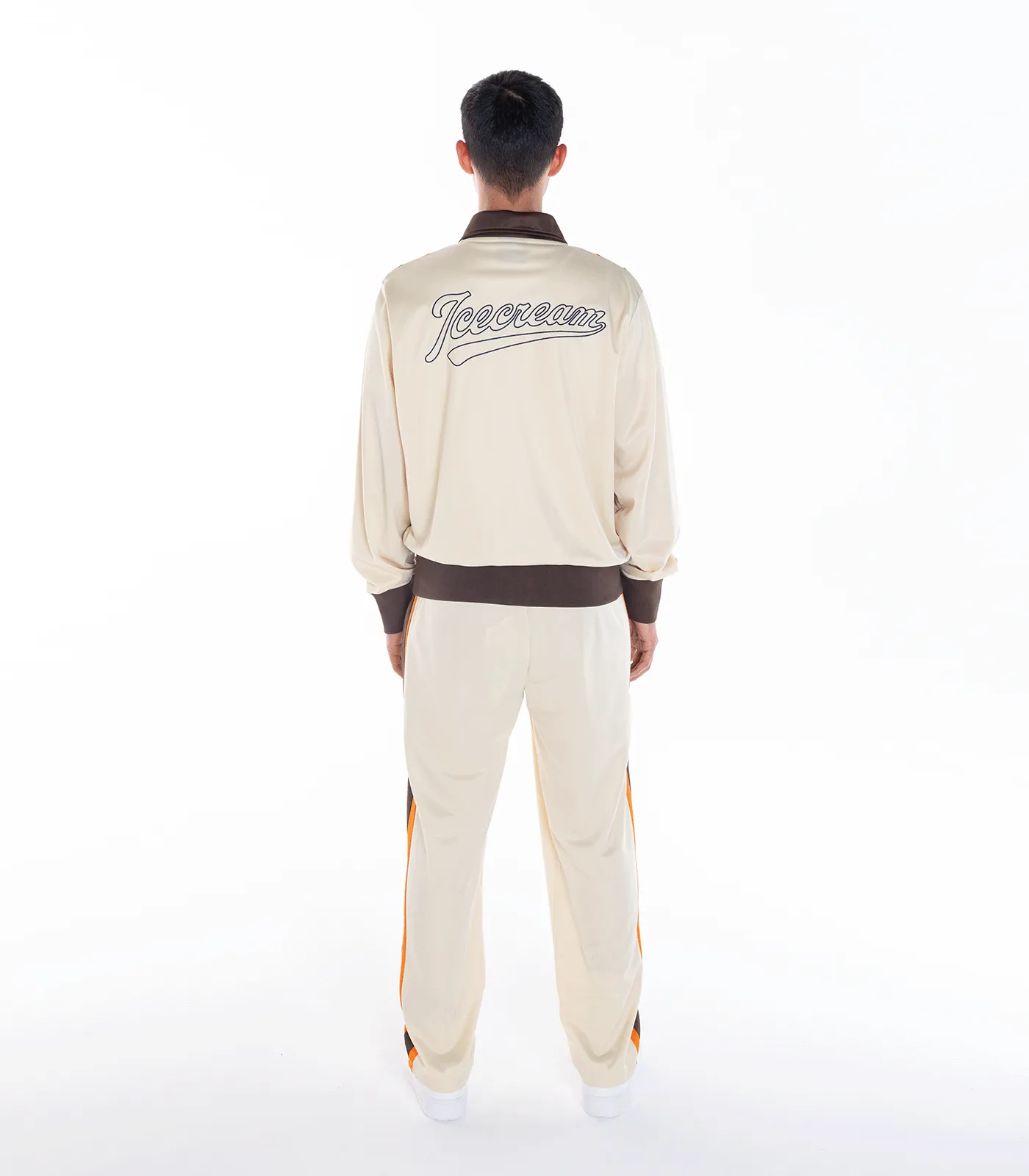 TEAM TRACK TOP - BROWN