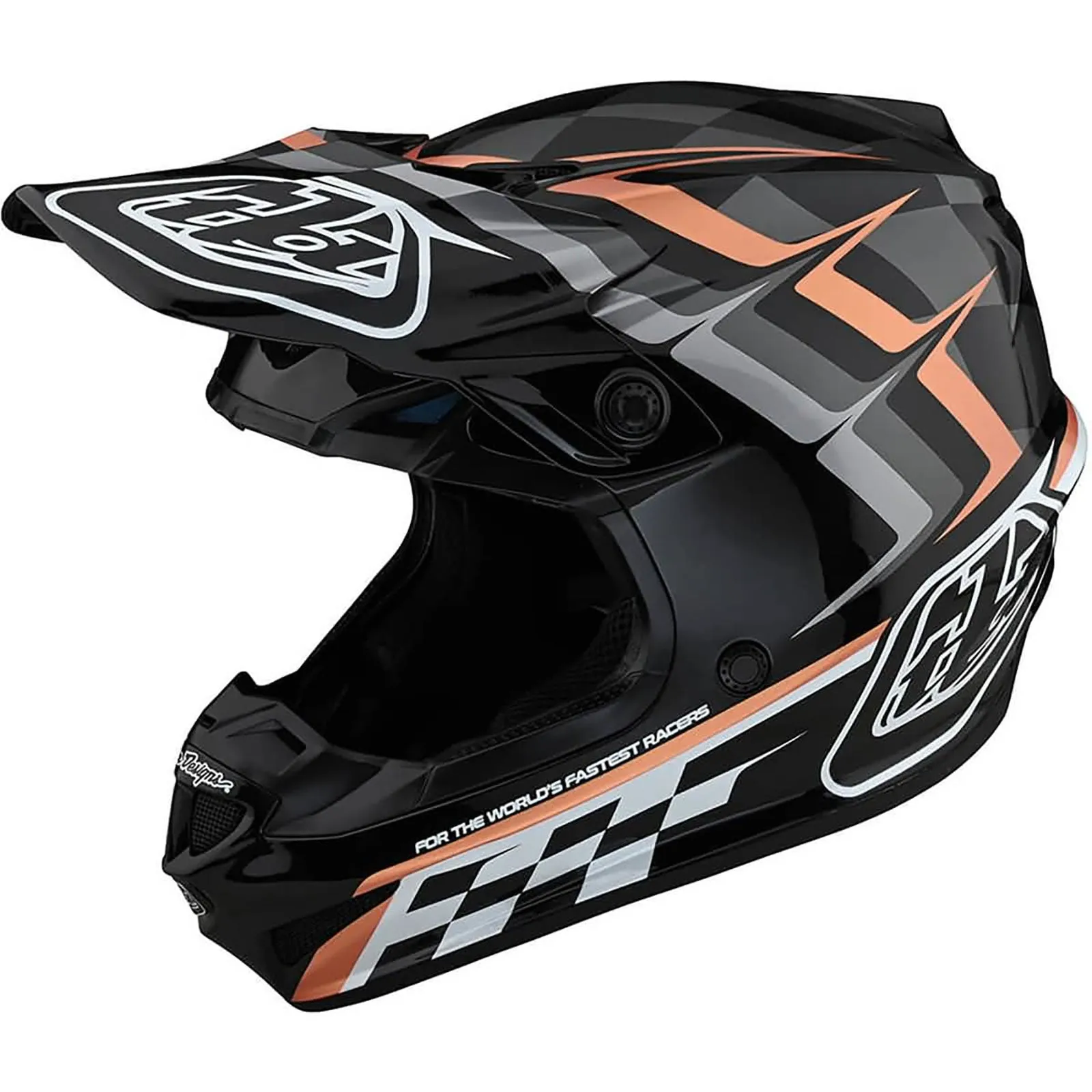 Troy Lee Designs SE4 Polyacrylite Warped MIPS Adult Off-Road Helmets (Refurbished, Without Tags)