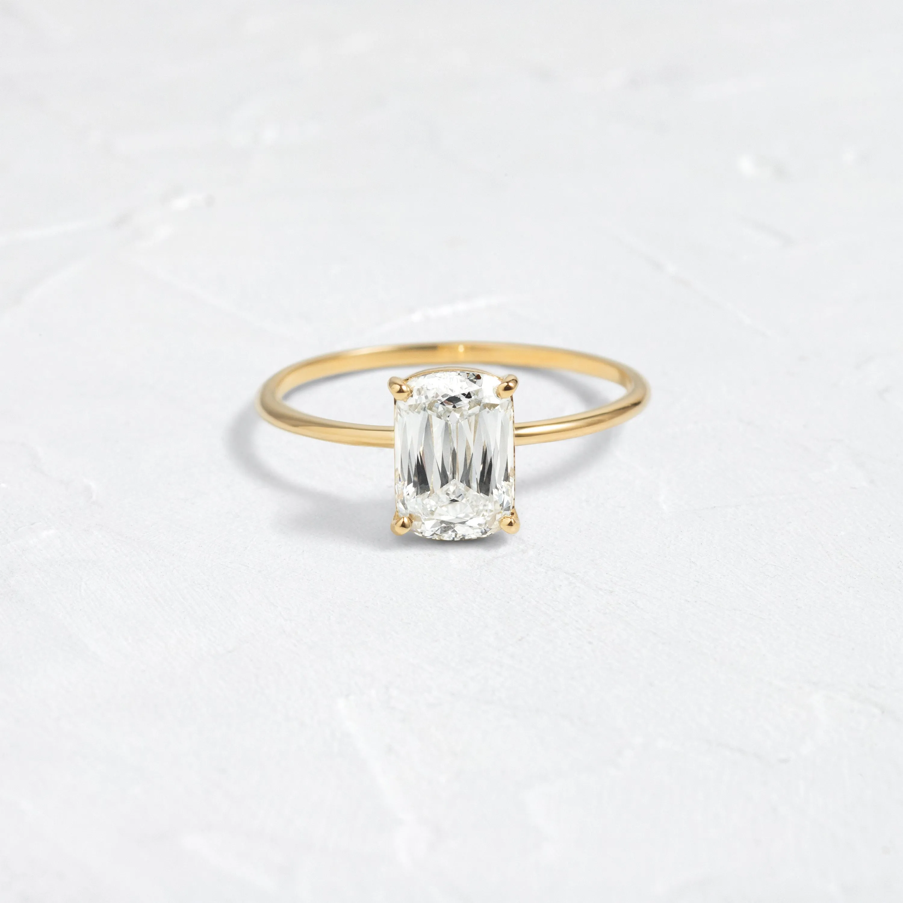 Whisper Ring, 1.57ct. Crisscut