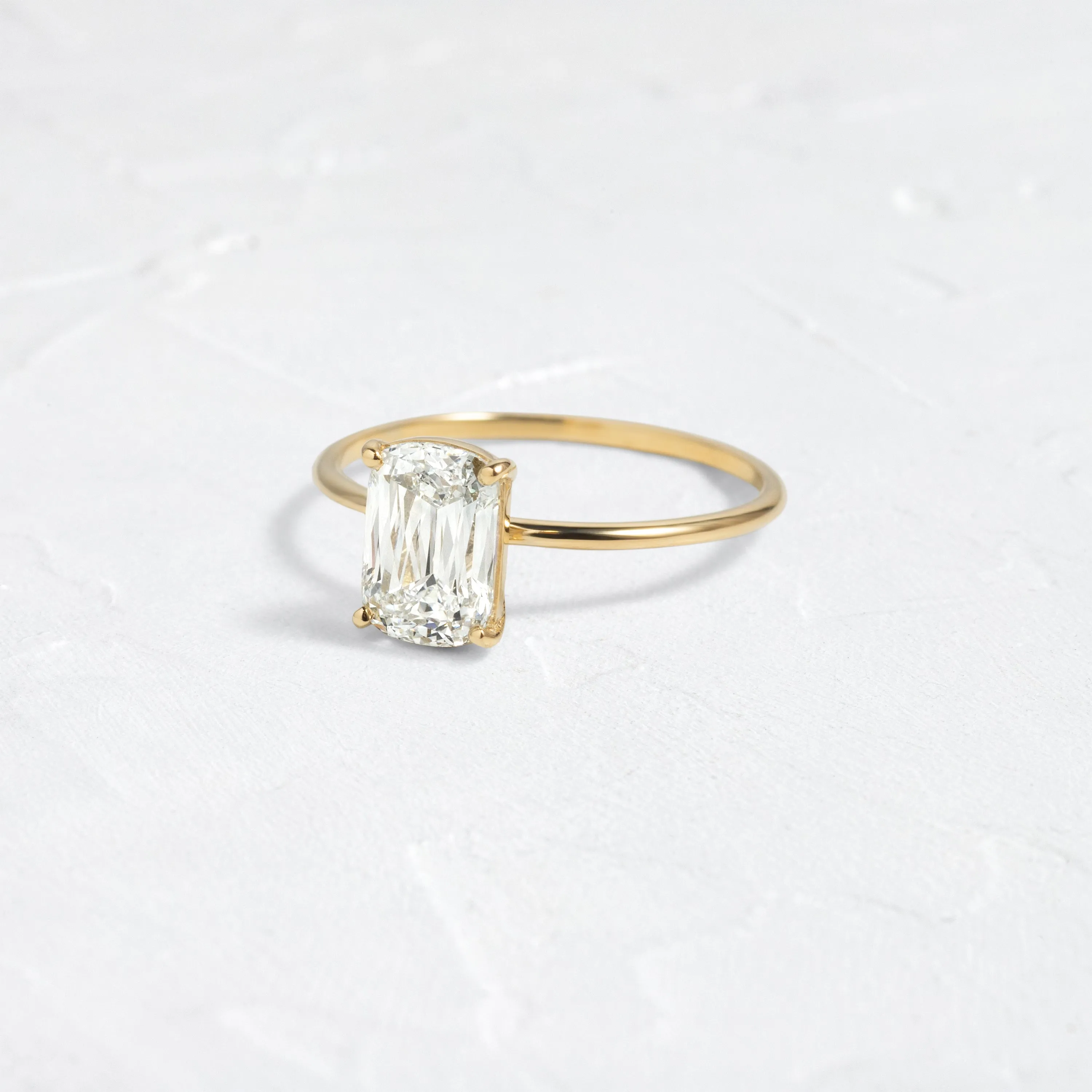 Whisper Ring, 1.57ct. Crisscut