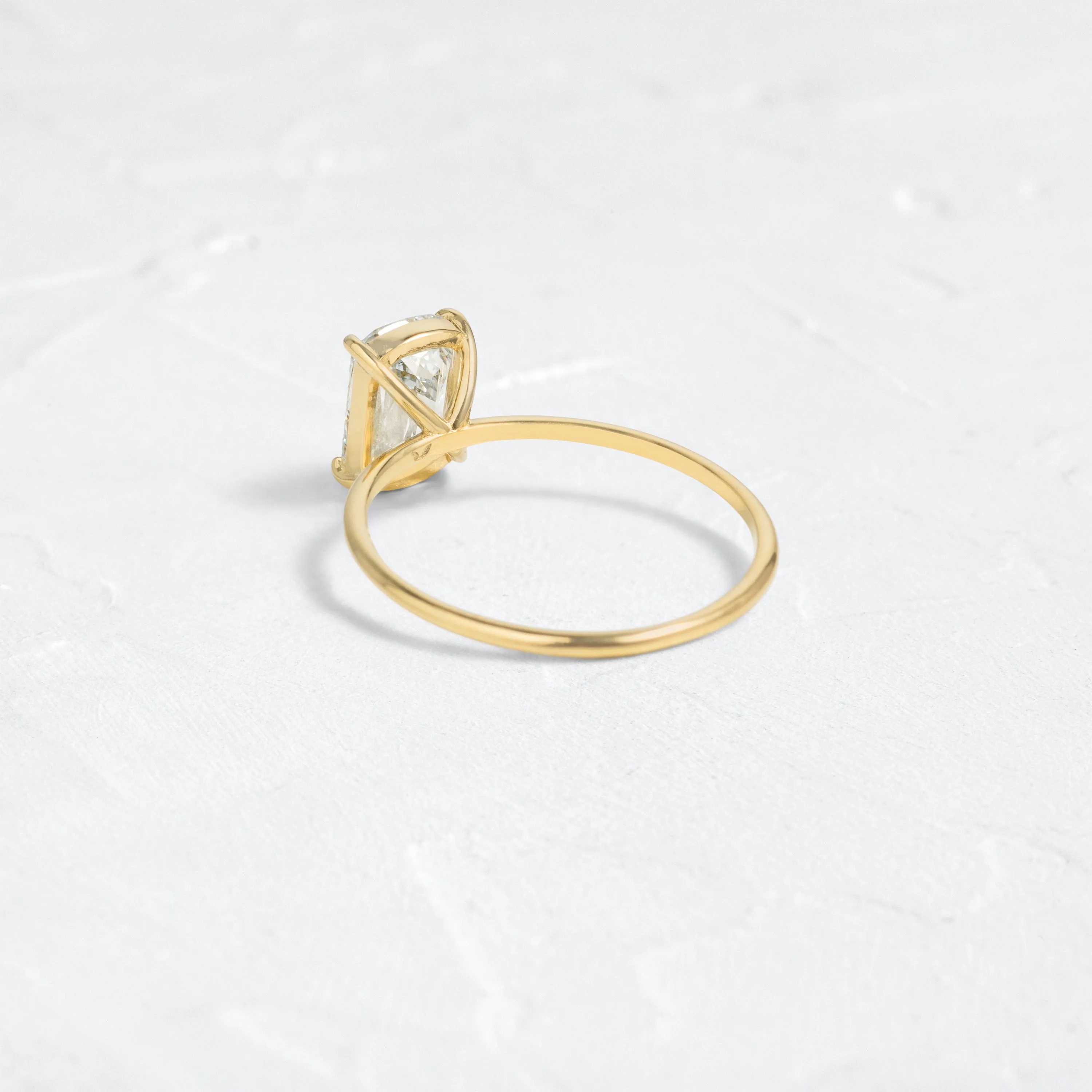 Whisper Ring, 1.57ct. Crisscut