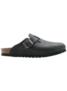 Zuecos Birkenstock para mujer Boston negro